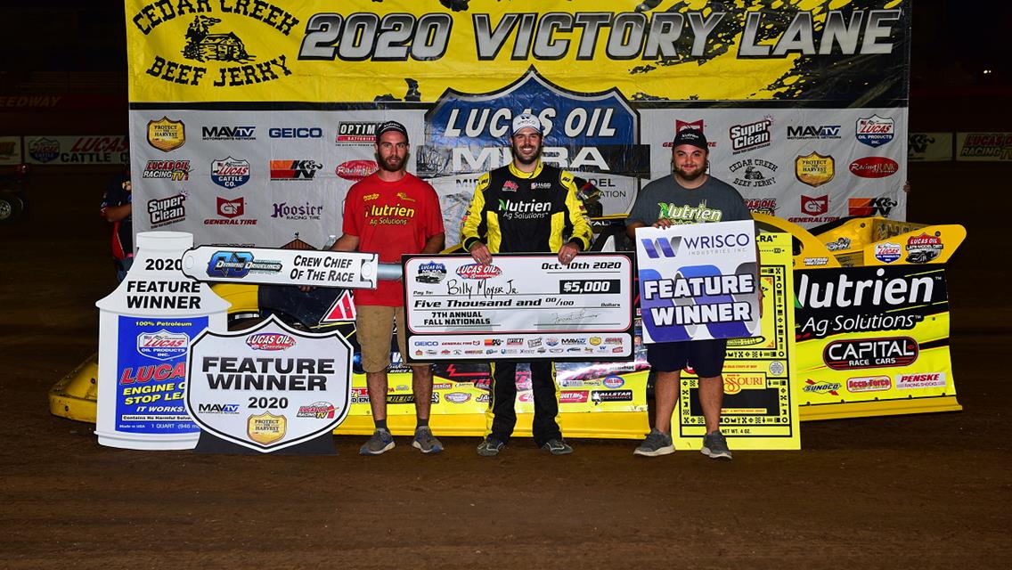 Moyer Jr. captures MLRA Fall Nationals while Jackson Jr. takes Lucas Oil Speedway B-Mod Clash of Champions III