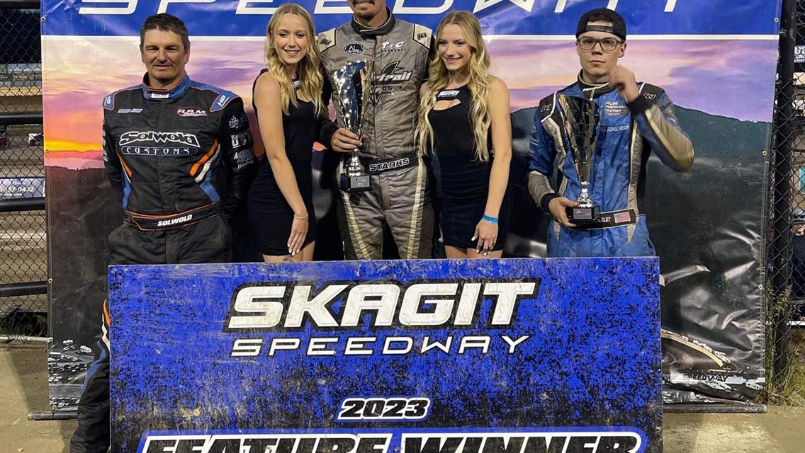 Starks Wins Second Straight at Skagit Before Posting Podium at Cottage Grove