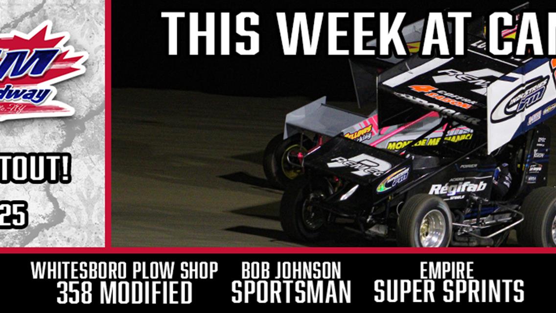 It's RACE DAY and it's the Annual PABST SHOOTOUT at Can-Am Speedway!
