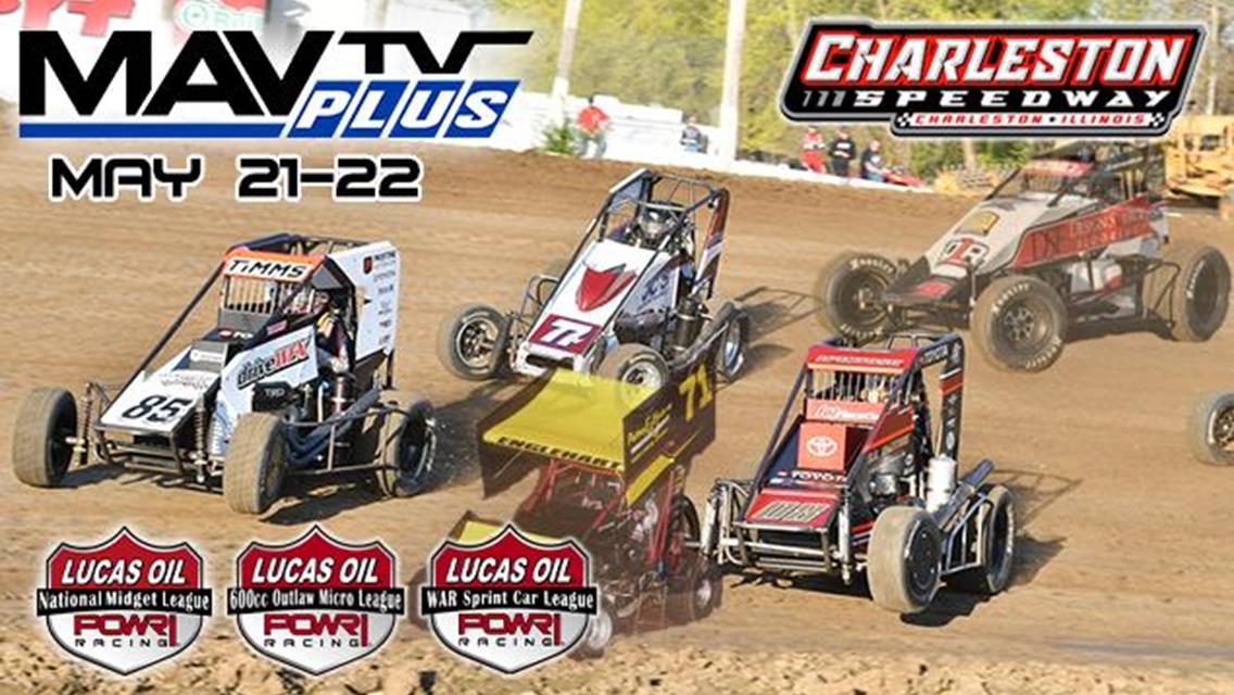 ILLI-ANA Showdown Approaches at Charleston Speedway for Trio of POWRi Leagues