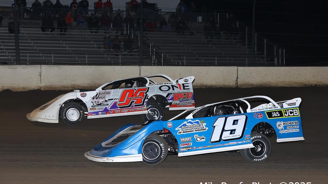 Deer Creek Speedway (Spring Valley, MN) – Malvern Bank East &amp; West Series – August 29th-30th, 2025. (Mike Ruefer Photo)