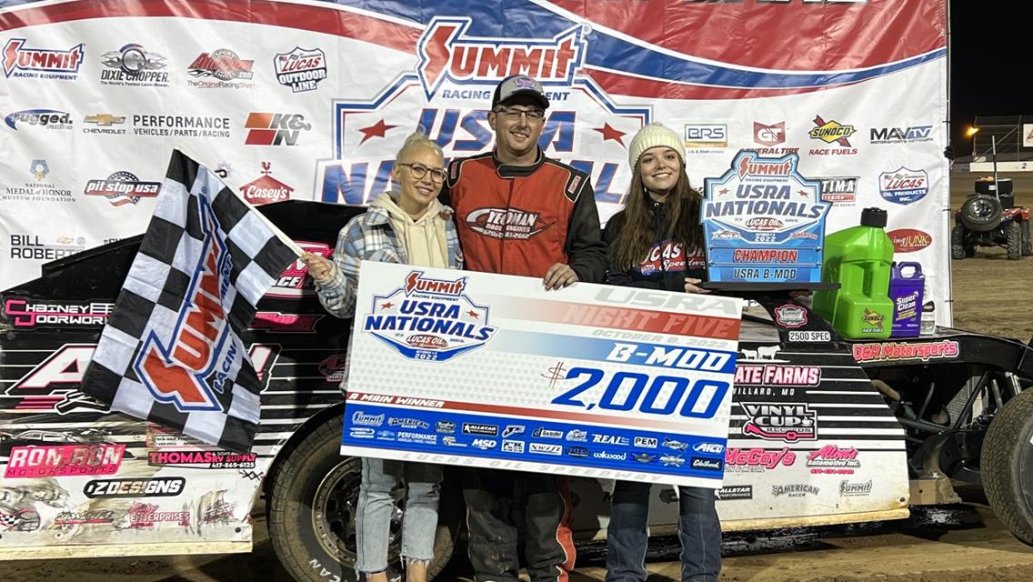 Wolff, Gillmore, Thornton sweep top feature honors at 9th annual Summit USRA Nationals
