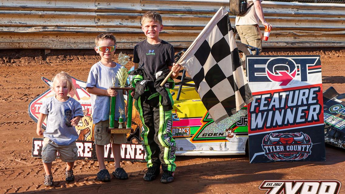 Travis Brown, Michael Moreland, Doug Carson, Wesley Tennant Score Season First Wins at Tyler County Speedway