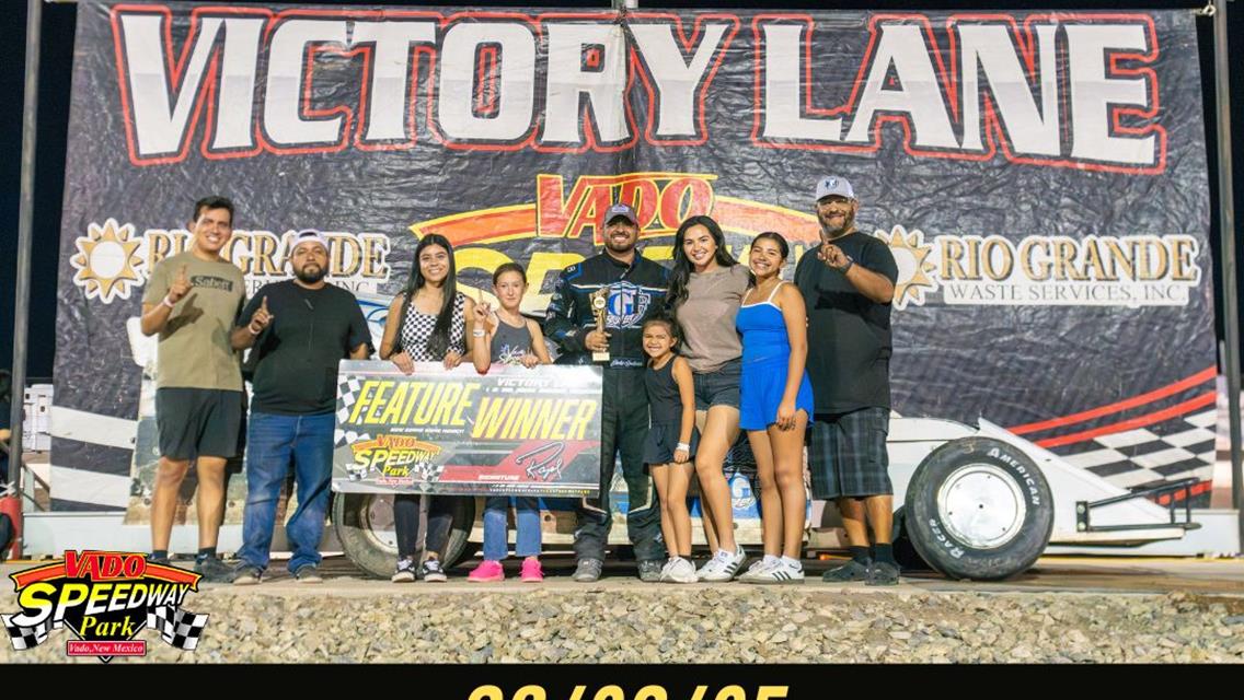 Jake tops Gallardo trio at Vado Speedway Park
