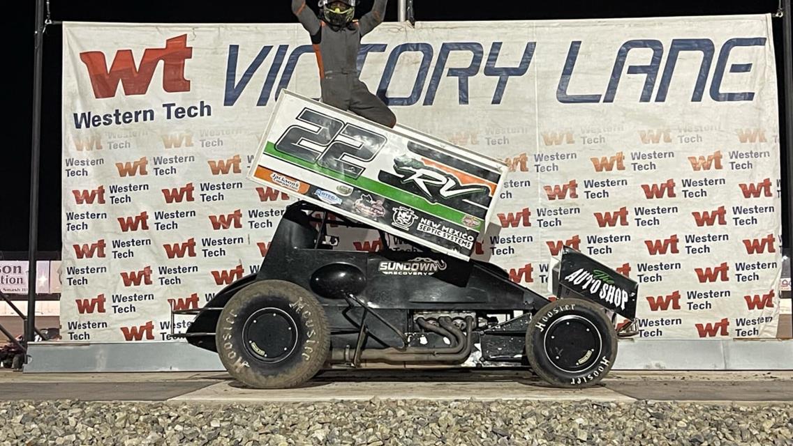 Justin Lasiter Lands Career-First POWRi Vado Super Sprint Victory