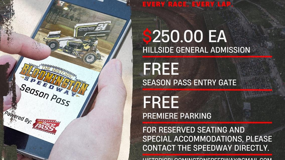 SEASON PASSES NOW AVAILABLE
