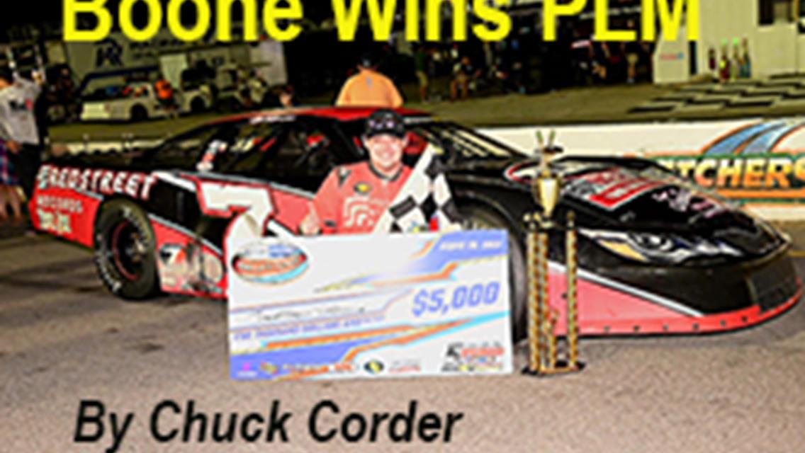 Boone Wins Battle of Tennessee Drivers in Pensacola, Captures Allen Turner PLM No. 3; Barber Makes it 4 in a Row