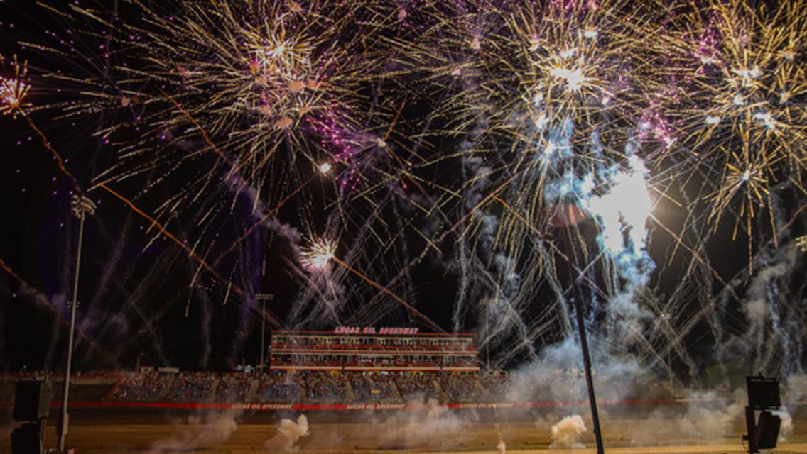 Thursday Night Thunder at Lucas Oil Speedway features Late Models, Kids&#39; Bicycle Giveaway and big fireworks show