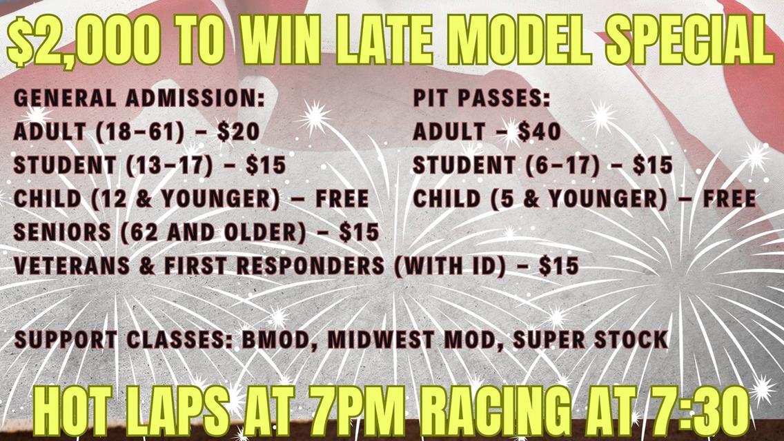REVIVAL Late Model Series Weekend Approaches at Electric City, Nevada, and Monett