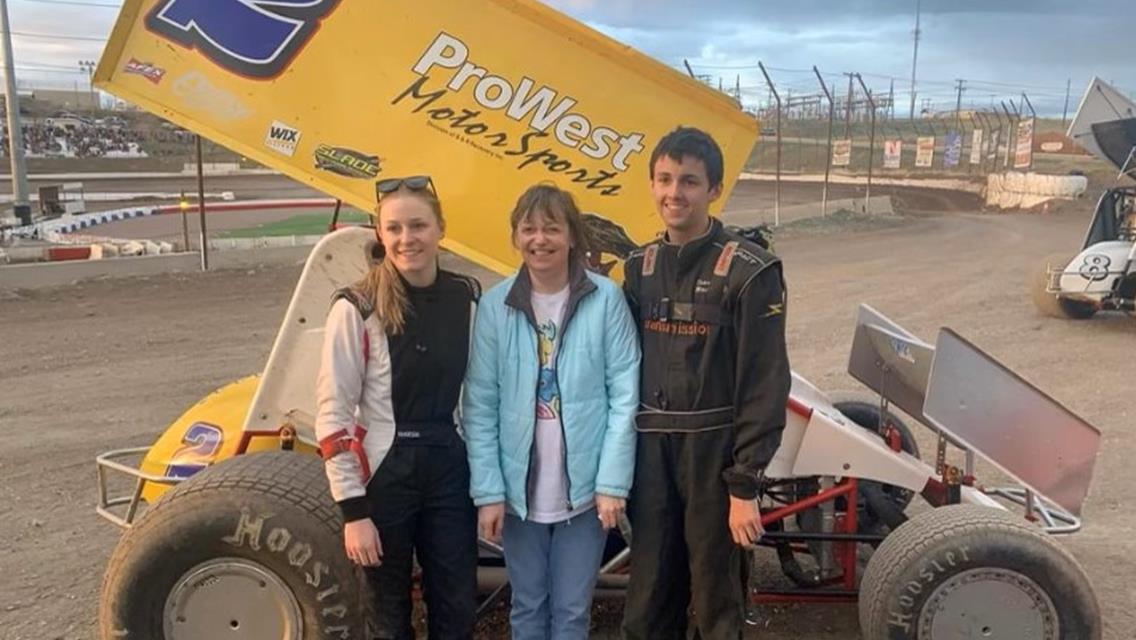 Setters Sweeps Rocky Mountain Sprint Car Series Season Opener at Electric City Speedway