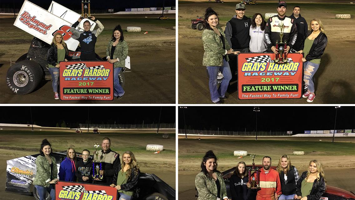 Wheatley, Evans, Miller and Wharton Feature Winners!