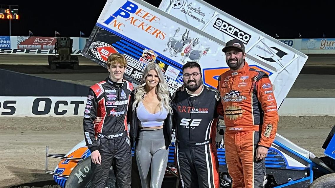 Dominic Scelzi Steers To Friday Night ASCS Southwest Victory At Cocopah Speedway