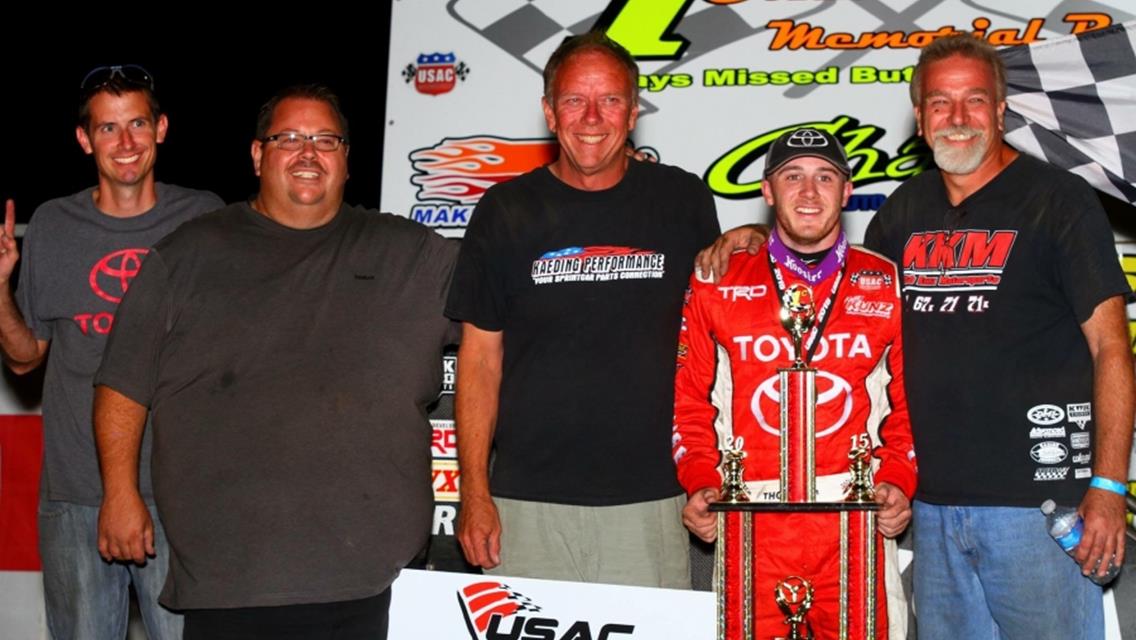 Kevin Thomas Jr. Holds on for &quot;Chad McDaniel Memorial&quot; Win