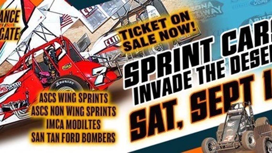 ASCS Southwest And Desert Non-Wing Back In Action Saturday At Arizona Speedway