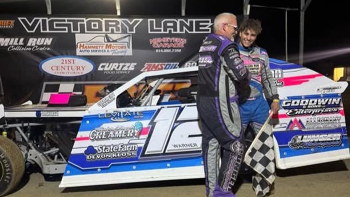 Kuntzelman &amp; Warner Battle to Victory Lane
