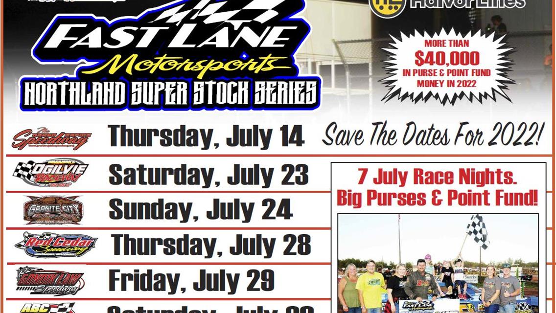 The FastLane Northland Super Stock Series expands for 2022