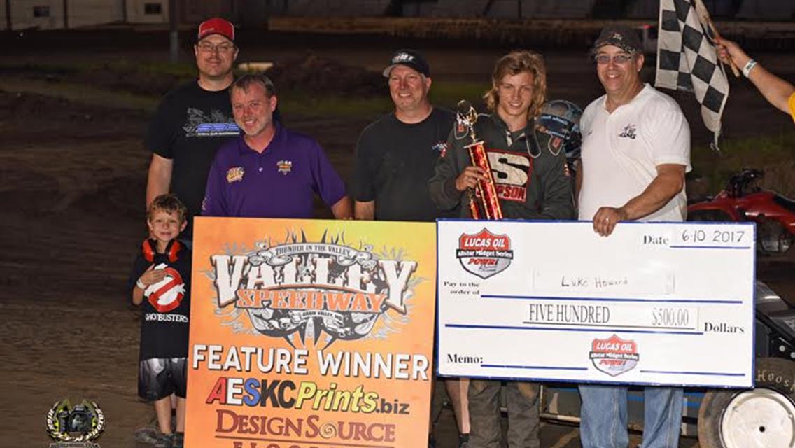 LUKE HOWARD SCORES ALLSTAR MIDGET VICTORY