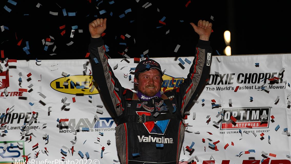 Sheppard Gets First Lucas Oil Late Model Dirt Series Win of the Year at All-Tech