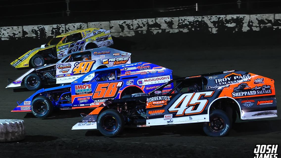 Fairbury Speedway (Fairbury, IL) – MARS Modified Championship Series – Illinois Dirt Shootout – August 30th, 2025. (Josh James Artwork)