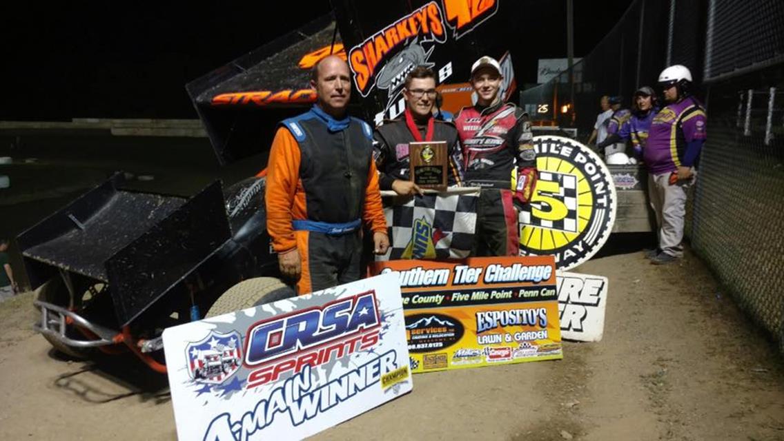 Eddie Strada Picks Up His 3rd Win of &#39;16 at Five Mile Point Speedway