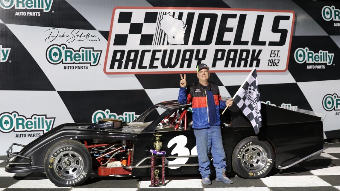 PATE WINS UMA MODS LAST LAP THRILLER