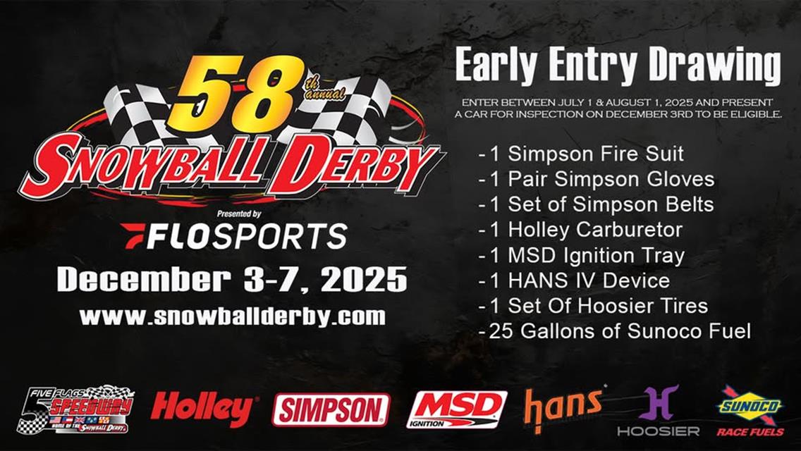 Incentive Posted For Early Entries To Snowball 58