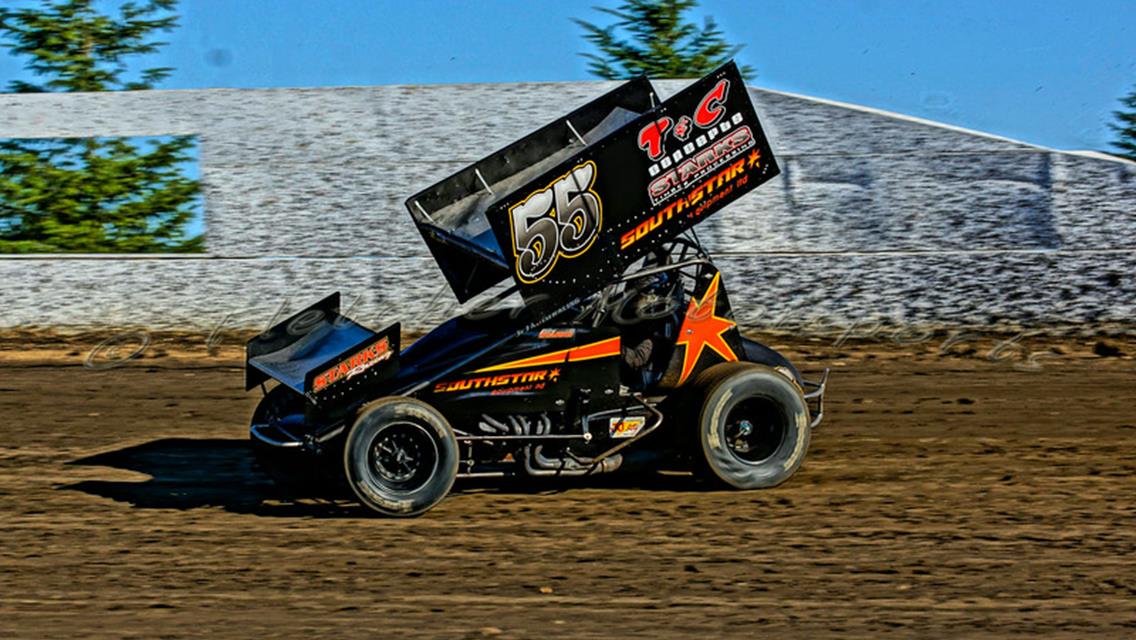 Starks Forced to Backup Car Entering World of Outlaws Weekend at Skagit