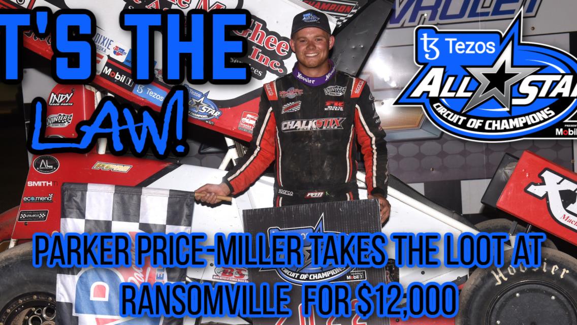 Parker Price-Miller takes the loot in Ransomville for $12,000