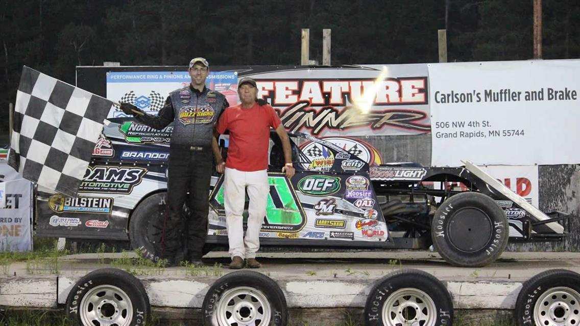 Adams Captures Win Number 20 at Grand Rapids Speedway