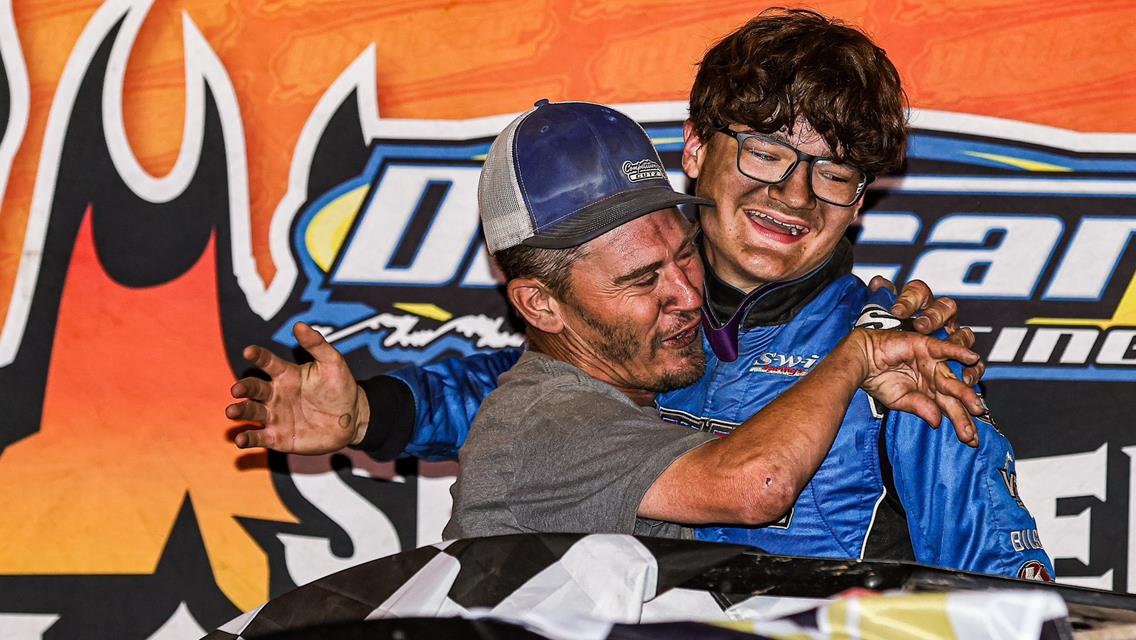 Macon Speedway (Macon, IL) – DIRTcar Summer Nationals Hell Tour – Herald &amp; Review 100 – June 26th, 2025. (Tyler Carr Photo)