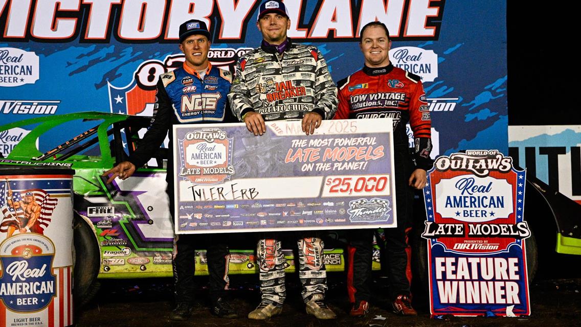 Mississippi Thunder Speedway (Fountain City, WI) – World of Outlaws Real American Late Model Series – Dairyland Showdown – May 2nd-3rd, 2025. (Tyler Rinken photo)