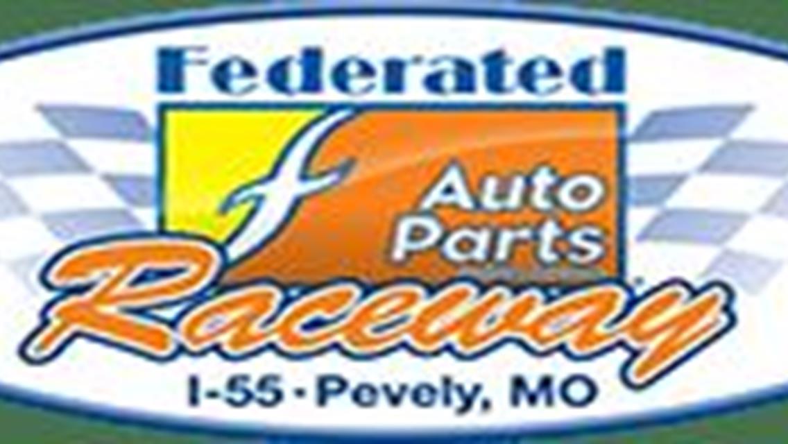 Michael Kloos, Trey Harris, Jeff LeBaube, Joshua Hawkins &amp; Morgan Greene take wins at Federated Auto Parts Raceway at I-55