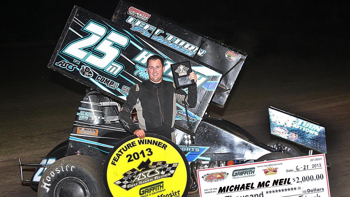 McNeil triumphs with ASCS Gulf South