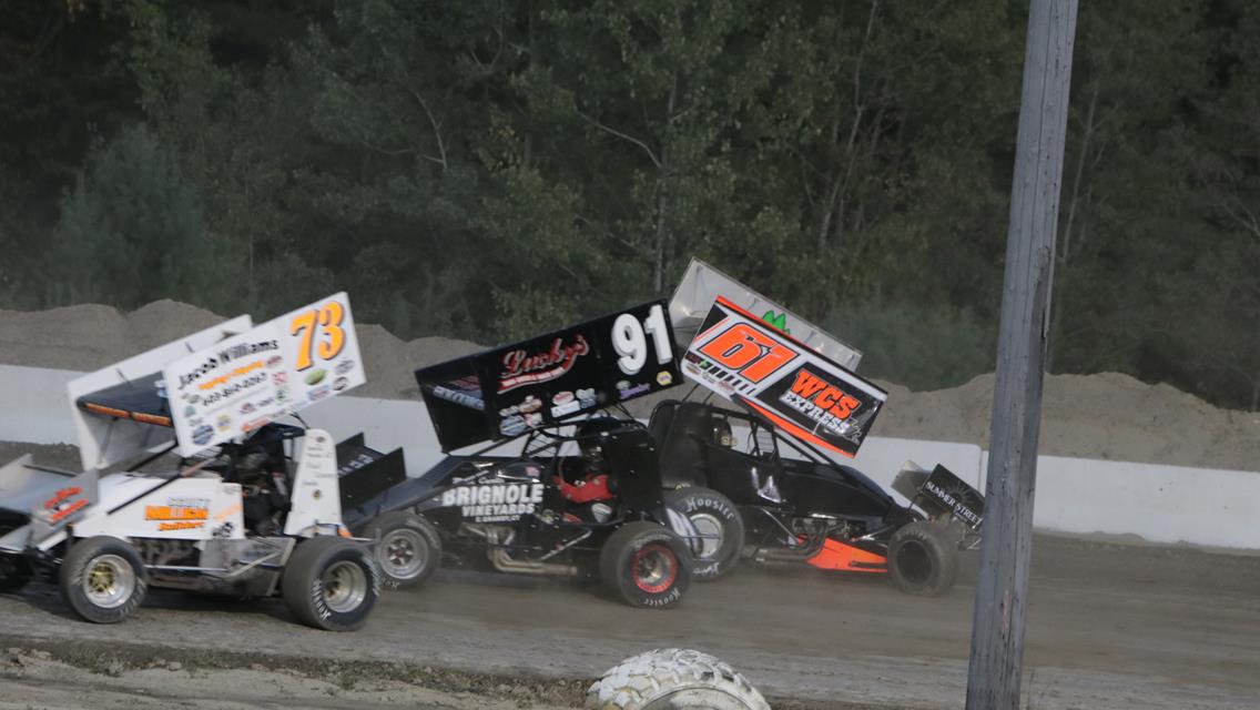 Kelly Miller Sr wins the final night and the championship for 2025 in the High-Country Dispensary late Models The new Dad’s 4 By Tool &amp; Supply Sportsm