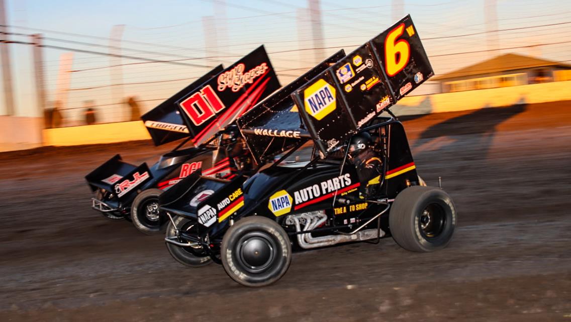 Billy Wallace Wins Thrilling Sprint Car Main Event
