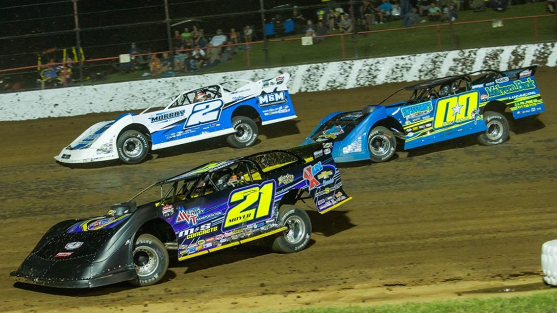 Jackson Motorplex Welcomes Lucas Oil Late Model Dirt Series as Five Divisions Invade the Track During Two Events This Week