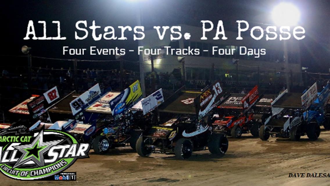 All Stars will challenge PA Posse four consecutive nights beginning Thursday at Grandview