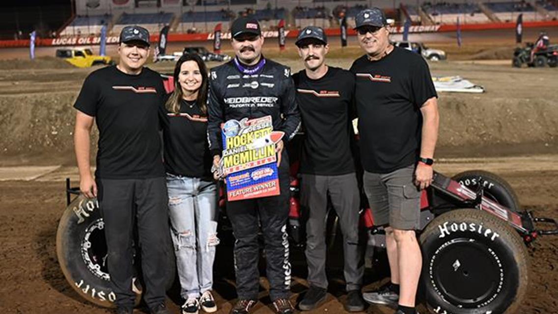Riley Kreisel Returns to Winning on Night One of Hockett/McMillin with POWRi WAR/MWRA at Lucas Oil Speedway