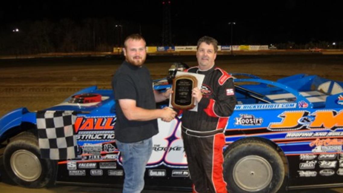 RICKY ELLIOTT IN LATE MODELS ONLY DRIVER TO REPEAT ON NIGHT TWO