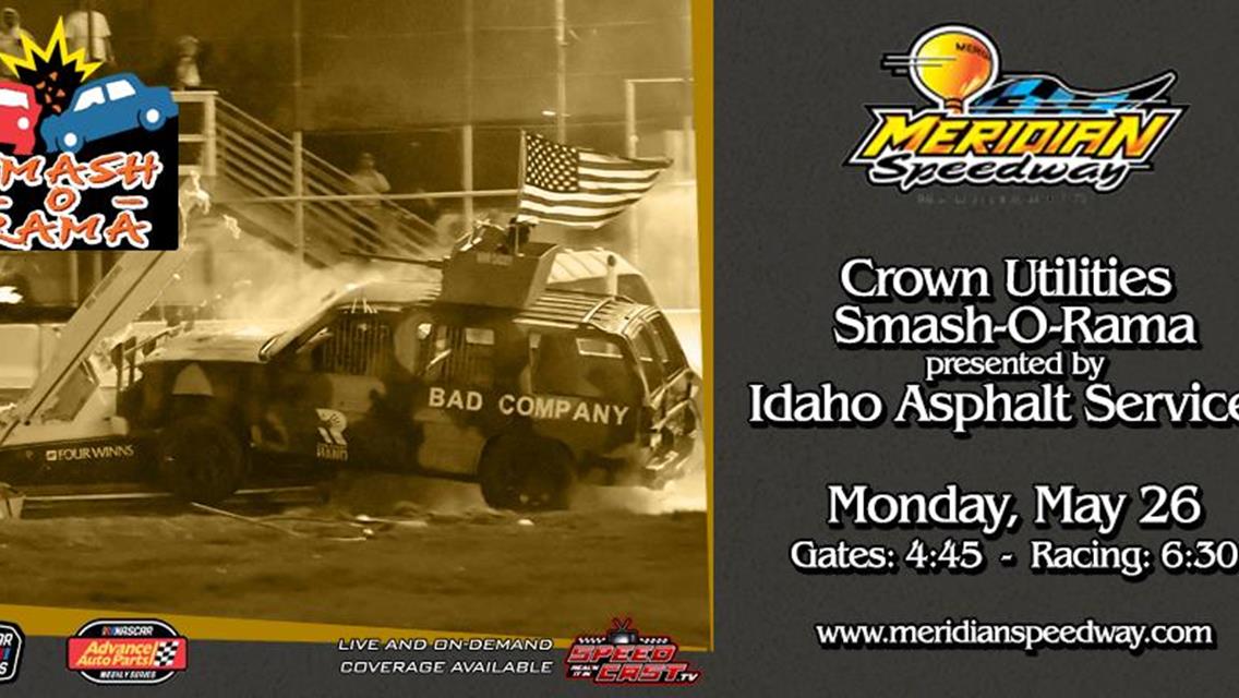 Smash-O-Rama Crashes into Meridian on Memorial Monday