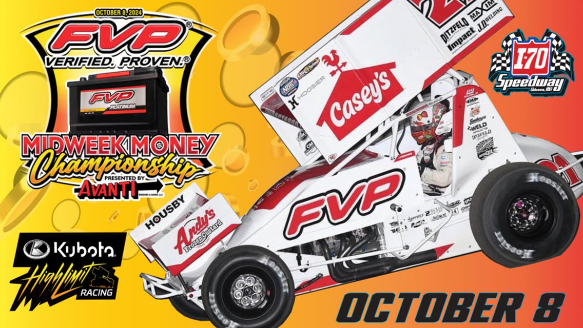 FVP Platinum Batteries and Avanti Windows and Doors Headline Partner Support of the 2025 Midweek Money Championship at I-70 Speedway