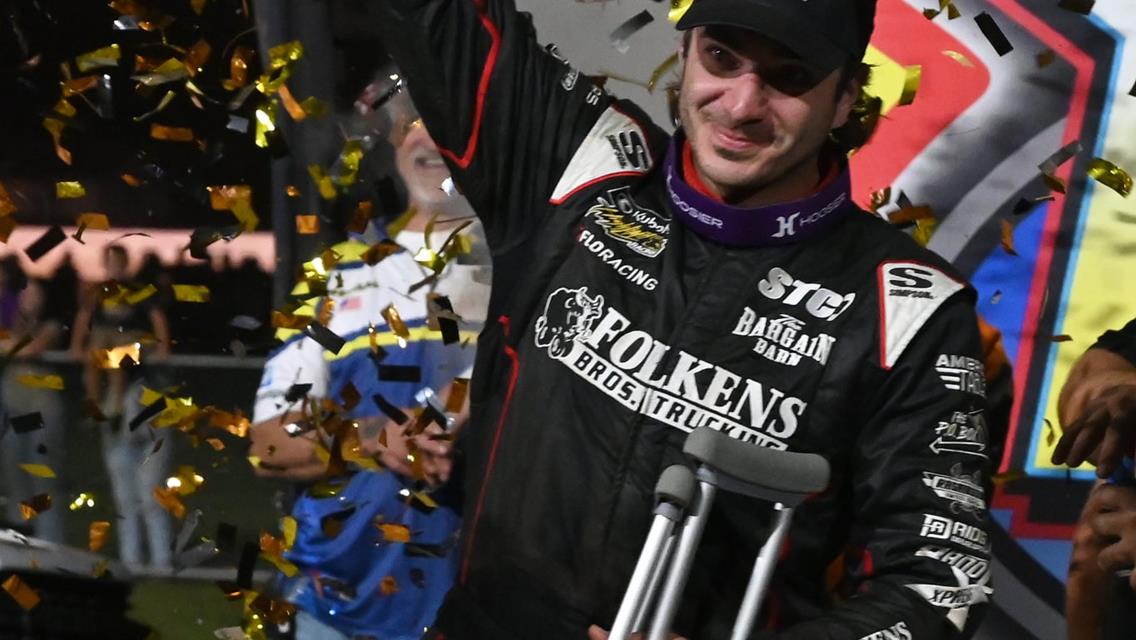 THE BOOT FROM CLUTE: Aaron Reutzel Overcomes Foot Injury to Win Night Before the Tuscarora 50 at Port Royal