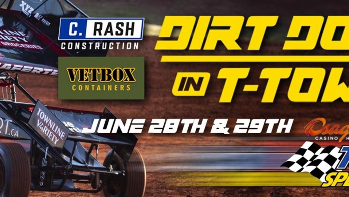 Dirt Down in T-Town will be Points Race for Friday Night Lights Classes