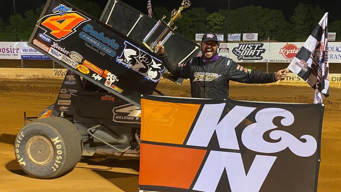 Miller wins a Thriller in Southern Raceway Military Appectiation event