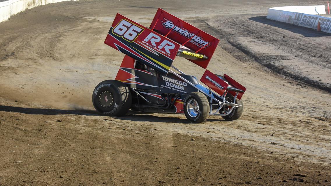 Drive a Real 410 Sprint Car with the Winged Down Driving Experience