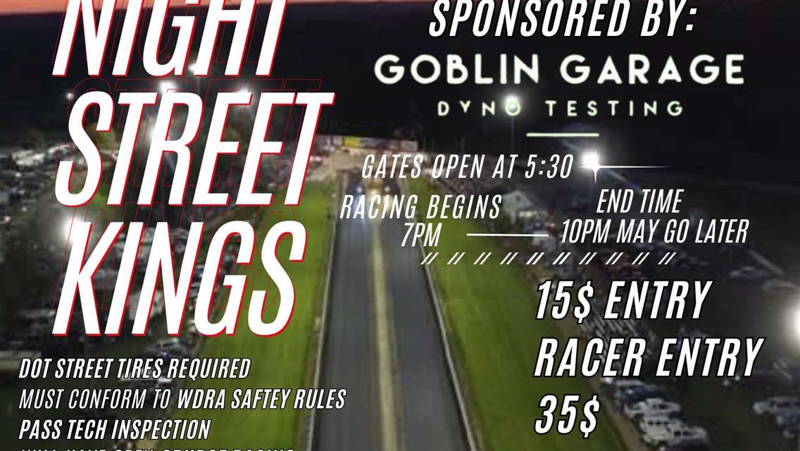 Fright Night Street Kings Presented by Goblin Garage Take Over ERP This Friday