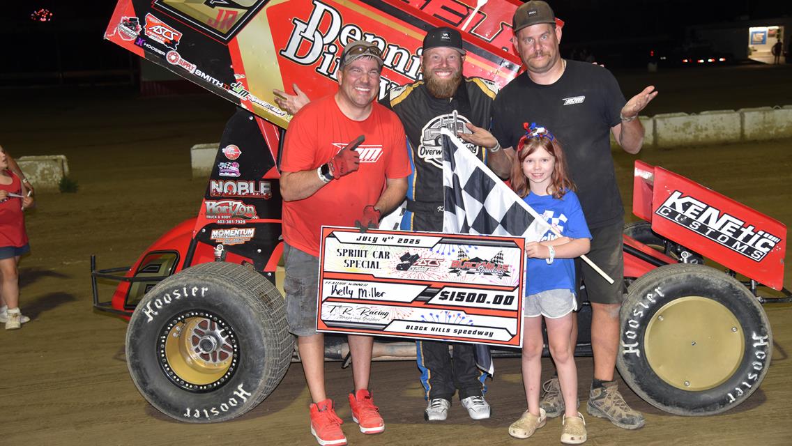 ASCS Northern Plains Region Sprint Car Tour Special Event + Fireworks Winners!