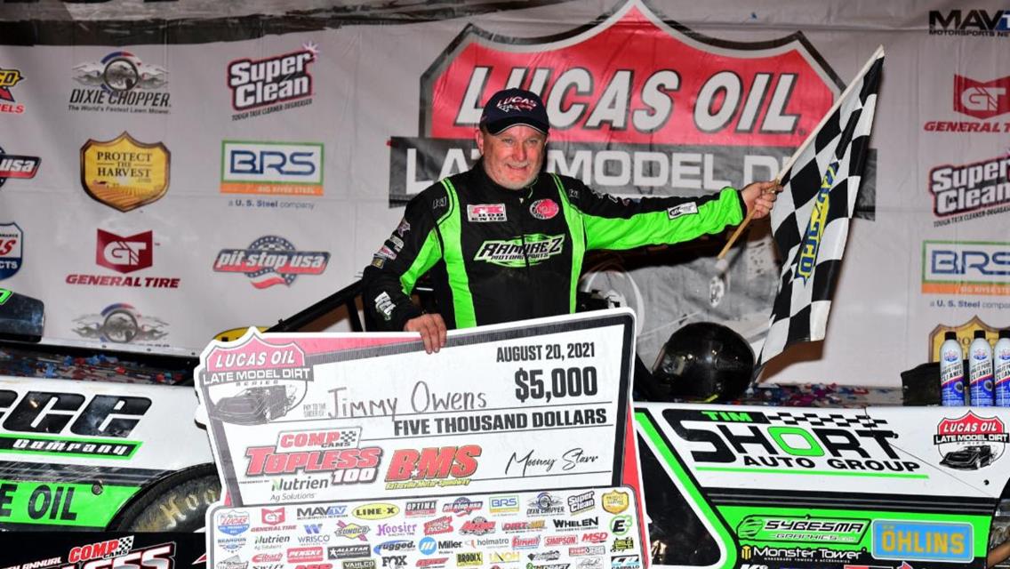 Owens Gets First Lucas Oil Win of the Season Friday Night at Batesville