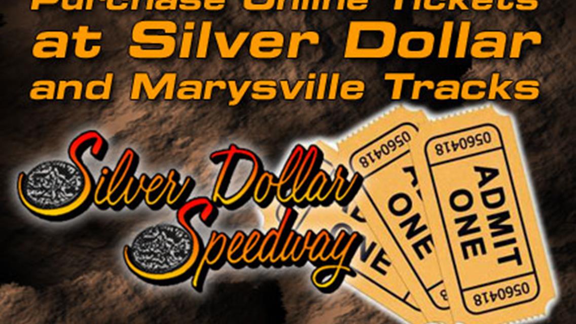 Purchase Online Tickets at Silver Dollar and Marysville Tracks