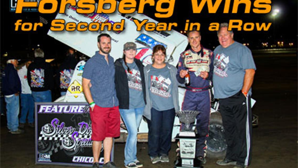 Forsberg Wins for Second Year in a Row